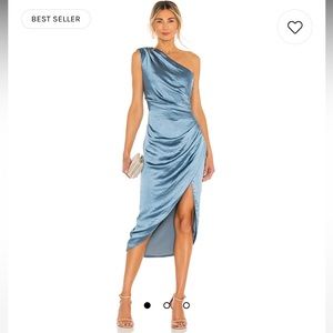 Revolve Cassini Dress in Blue by ELLIATT